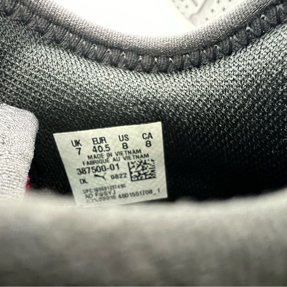 PUMA Extent Nitro Ultraviolet Nitro Blue-Fiery Coral Running Sneakers Men's sz 8 - Picture 12 of 12